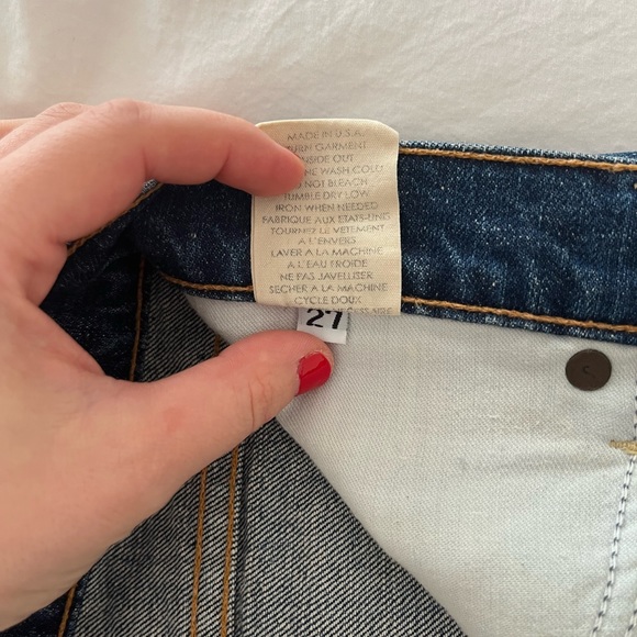 TEXTILE Elizabeth & James Dixon Denim Cutoff Short (size 27) - Picture 7 of 8